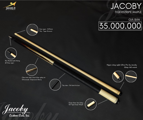 JACOBY CUSTOM CUES ( WHITE )