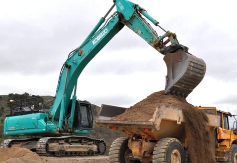 Tìm hiểu chung về máy xúc gầu nghịch