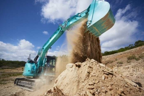 Hệ thống thuỷ lực cải tiến của máy xúc Kobelco