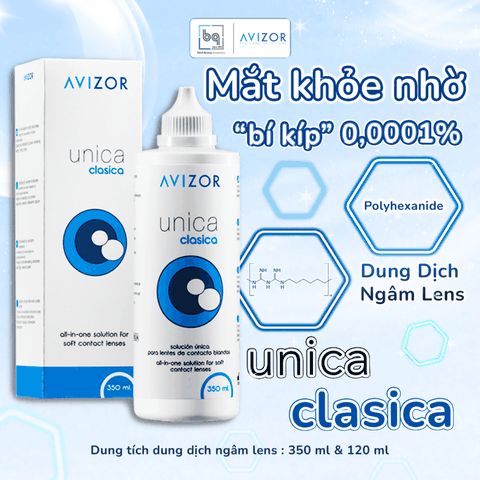 Dung Dịch Ngâm Lens AVIZOR UNICA CLASICA