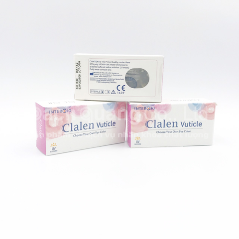 Kính áp tròng Clalen Vuticle 3 Months - GRAY