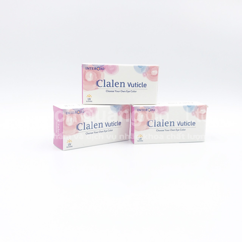 Kính áp tròng Clalen Vuticle 3 Months - TRUE SAPPHIRE