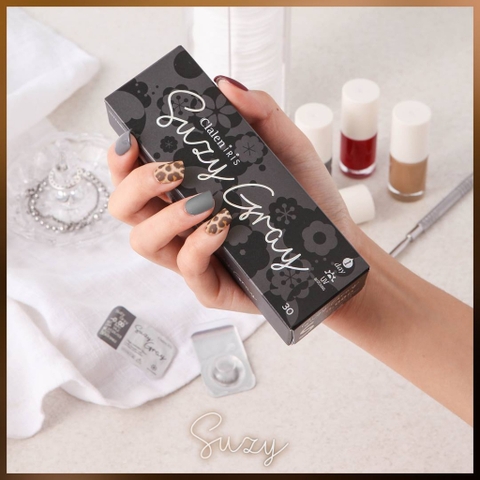 Kính áp tròng Clalen Iris 1 DAY - SUZY GRAY