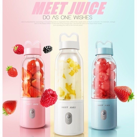 Máy xay sinh tố cầm tay Meet juice chính hãng