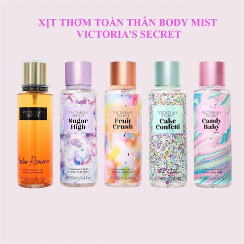 Xịt thơm toàn thân Body Mist Victoria