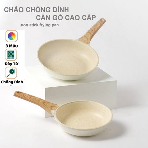 Chảo vân đá nhật đế từ cao cấp 20cm