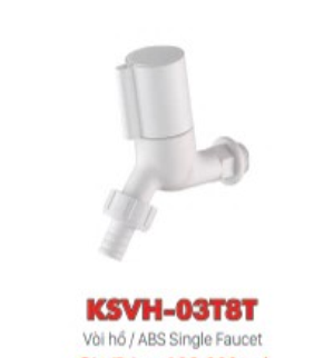 Vòi hồ nước lạnh nhựa KSN KSVH-03T8T