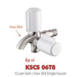 Củ sen nước lạnh inox 304 KSN KSCS 06T8