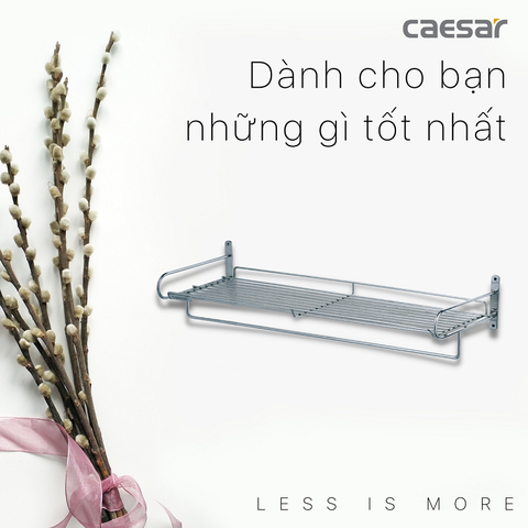 Giá treo khăn Caesar ST834V 2 tầng