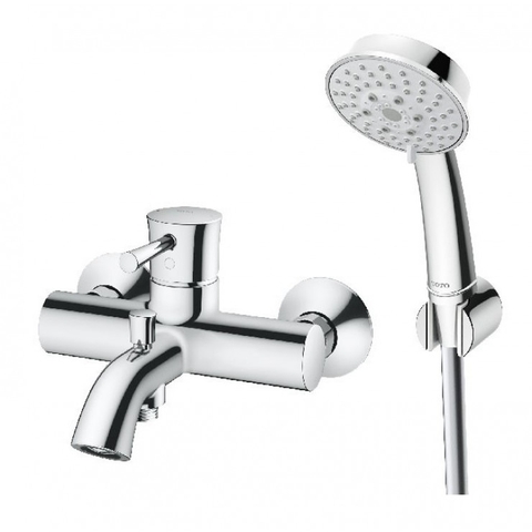 Bộ vòi sen tắm TOTO TBS02302V/TBW03002B nóng lạnh