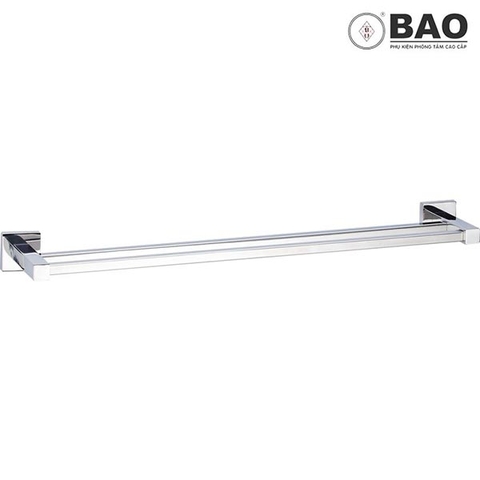 Thanh treo khăn Inox Bao BNV07 - Phụ kiện nhà vệ sinh, nhà tắm