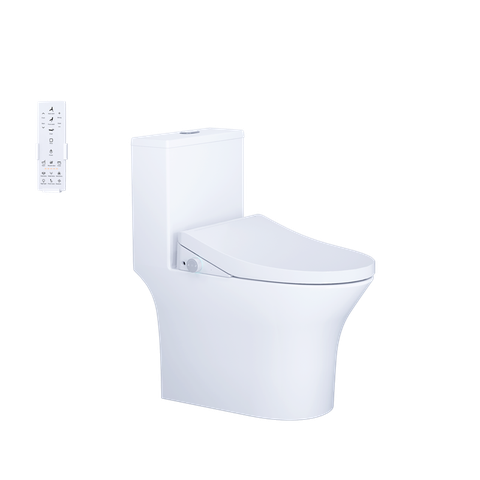 Bồn cầu 1 khối C1391F nắp rửa điện tử TAF512H