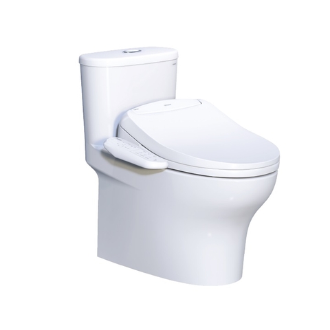 Bồn cầu 1 khối C1394F nắp rửa điện tử TAF400H