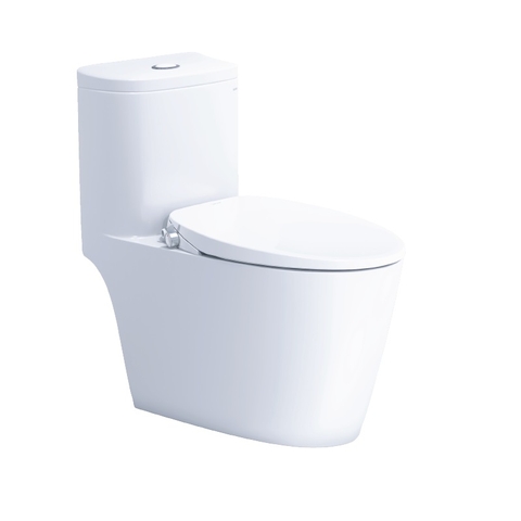 Bồn cầu 1 khối Caesar CD1364F nắp rửa cơ TAF060