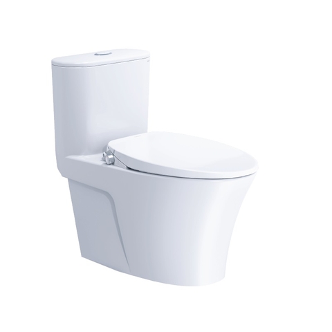 Bồn cầu 1 khối Caesar CD1395F nắp rửa cơ TAF060