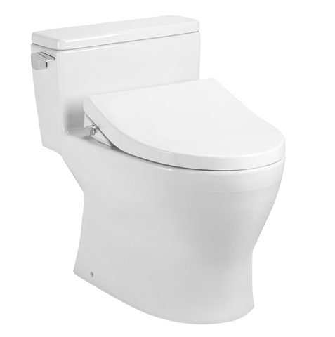 Bồn cầu 1 khối TOTO MS188VKE4#XW/T53P100VR nắp rửa TCW1211A