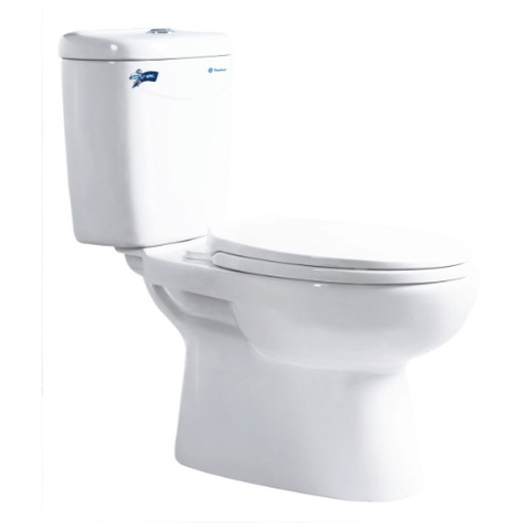 Bồn cầu 2 khối Thiên Thanh King nắp thường