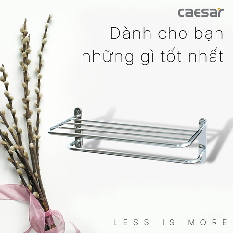 Giá treo khăn Caesar Q924V 2 tầng