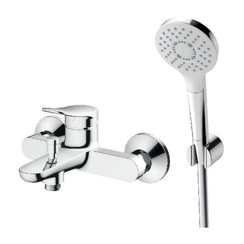 Bộ vòi sen tắm TOTO TBS04302V/TBW01008A nóng lạnh