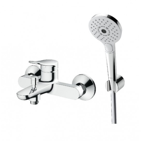 Bộ vòi sen tắm TOTO TBS04302V/TBW01010A nóng lạnh