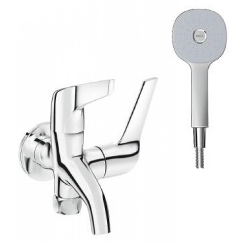 Vòi sen tắm nước lạnh INAX BFV-17-8C tay sen tăng áp si (BFV17-8C)