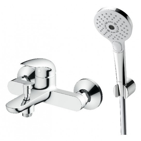 Bộ vòi sen tắm TOTO TBS03302V/TBW01010A nóng lạnh