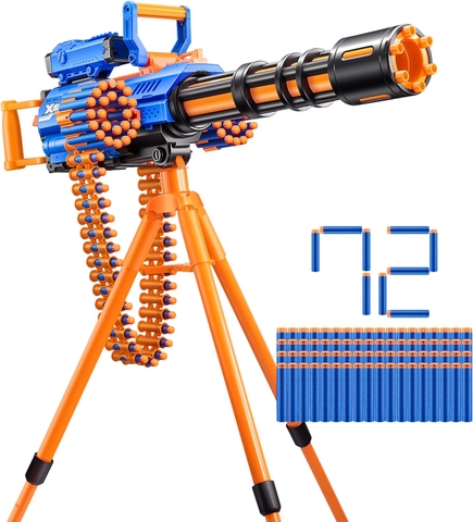 X-Shot Insanity Motorized Rage Fire by ZURU 72 Darts
