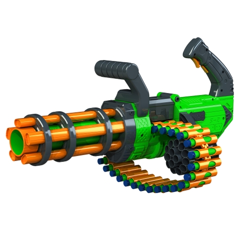 Adventure Force V-Twin Motorized Gatling Belt Dart Blaster