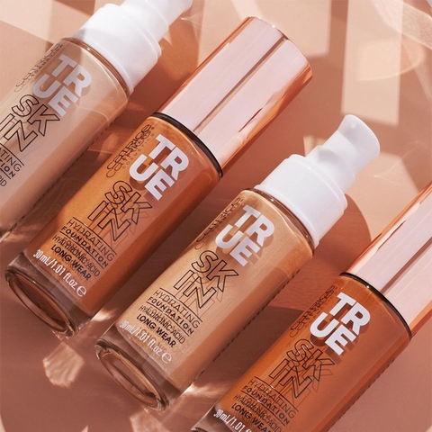 Kem nền Catrice True Skin Hydrating Foundation Làm dịu da & Che mờ khuyết điểm 30ml