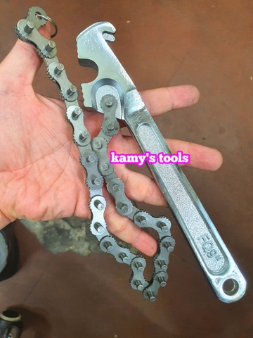 Cờ Lê Xích mỏ lết xích 9 inch 220mm xích dài 400mm FQ9