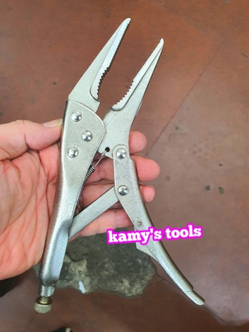 Kìm bấm chết mỏ mũi nhọn dài 220mm Dannio, kềm bấm