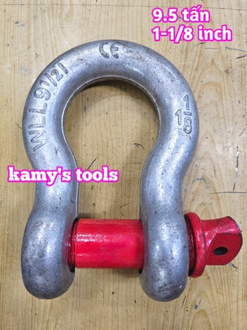 Ma ní omega 9.5 tấn 1-1/8 inch đường kính ty ren 32mm