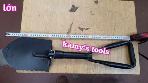 Cuốc xẻng đa năng làm vườn xếp gọn nhỏ trung lớn