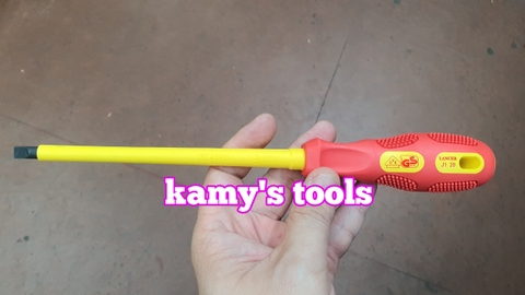 Tua vít bake dẹp cách điện Lancer 1000V 6mm cao cấp đài loan