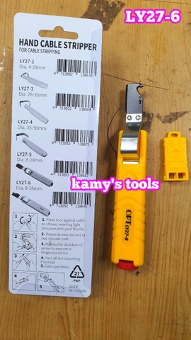 DAO RỌC VỎ CÁP QUANG OPT LY27-6 8-28MM (DAO RỌC CÁP, DAO RỌC VỎ CÁP QUANG, DAO RỌC CÁP QUANG)