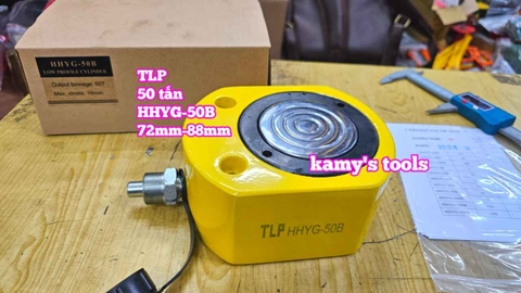 Kích thủy lực lùn 50 tấn TLP HHYG-50B hành trình 16mm