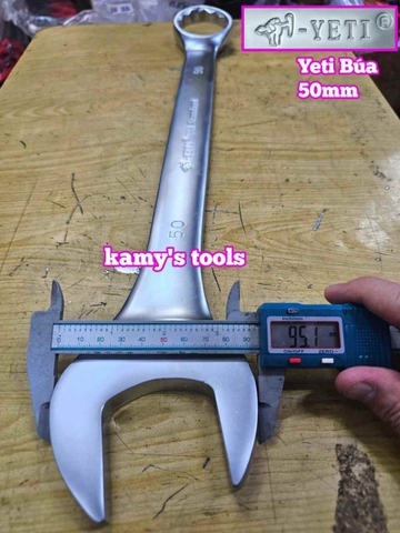 Cờ lê vòng miệng 50mm Yeti đầu búa YT-H3250