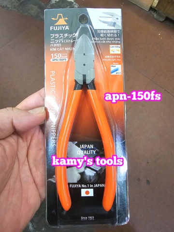 APN-150FS và APN-125FS Kìm cắt nhựa lưỡi bằng Fujiya dài 125mm 154mm cao cấp chất lượng Nhật Bản FREESHIP EXTRA