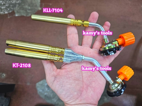 Đèn khò gas đơn đôi lắp bình gas mini Kovea KLL-7104 KT-2104 và KT-2108