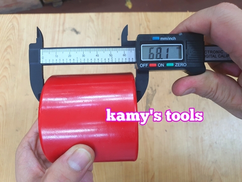 Bánh xe nâng tay PU đỏ 68x73, 70x80 bán lẻ từng cái