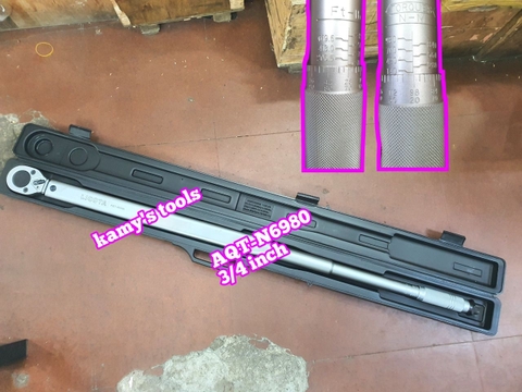 Cần siết lực 3/4 inch 140-980Nm Licota model AQT-N6980 dài 1200mm