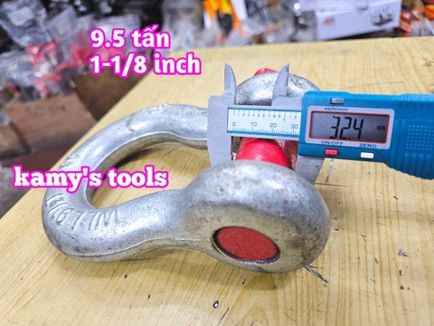 Ma ní omega 9.5 tấn 1-1/8 inch đường kính ty ren 32mm