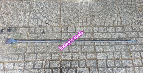 Xà beng trơn thân tròn đầu nhọn đầu dẹp dài khoảng 1.5m-1.6m