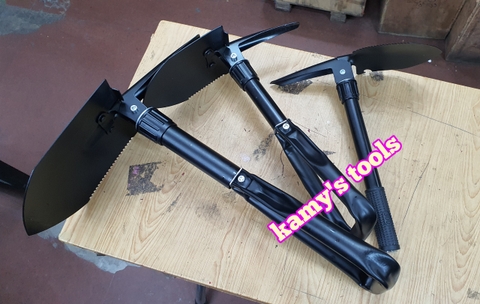 Cuốc xẻng đa năng làm vườn xếp gọn nhỏ trung lớn