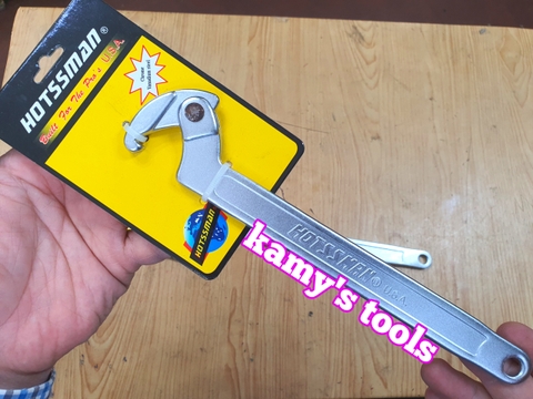 Cờ Lê Móc Cổ Xe Máy Hotssman Hợp Kim Thép Cr-V (Cờ Lê Móc, Khóa Móc) bán lẻ từng cái