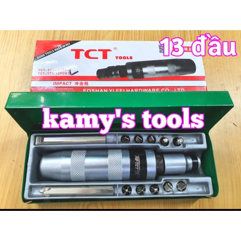 Bộ tua vít đóng tự động 13 mũi TCT cao cấp
