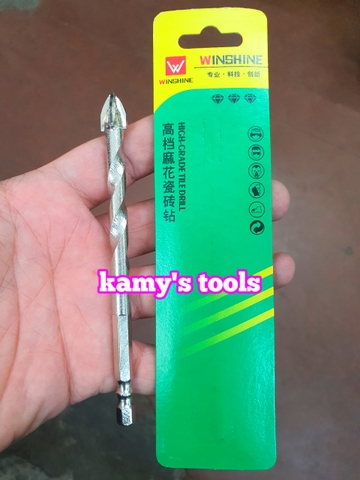 Mũi Khoan Đa Năng Gạch, Gạch Men, Kiếng, Thủy Tinh, Đá Hoa Cương Đuôi Chuôi Lục Giác Winshine