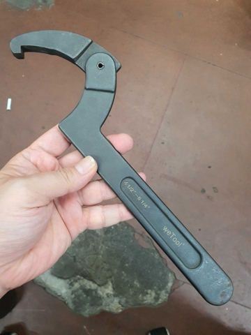 Cờ Lê Móc Wetools 115mm-160mm (Cờ Lê Móc, Khóa Móc)