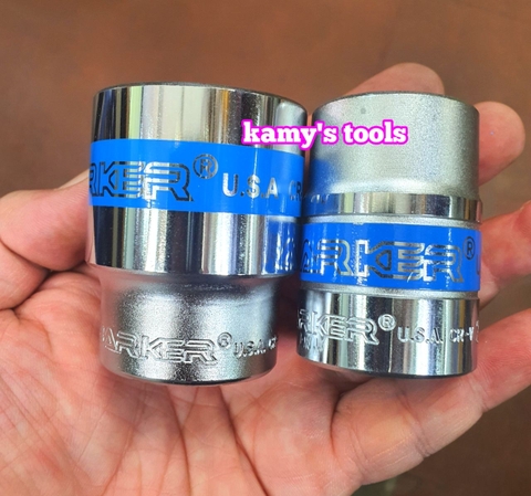 Đầu Tuýp Barker 3/4 inch 17mm-50mm (Đầu Típ 3/4, Đầu Khẩu 3/4)