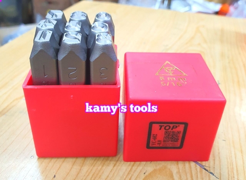 Bộ đóng số xuôi TOP YC-602 8mm YC-602-8.0